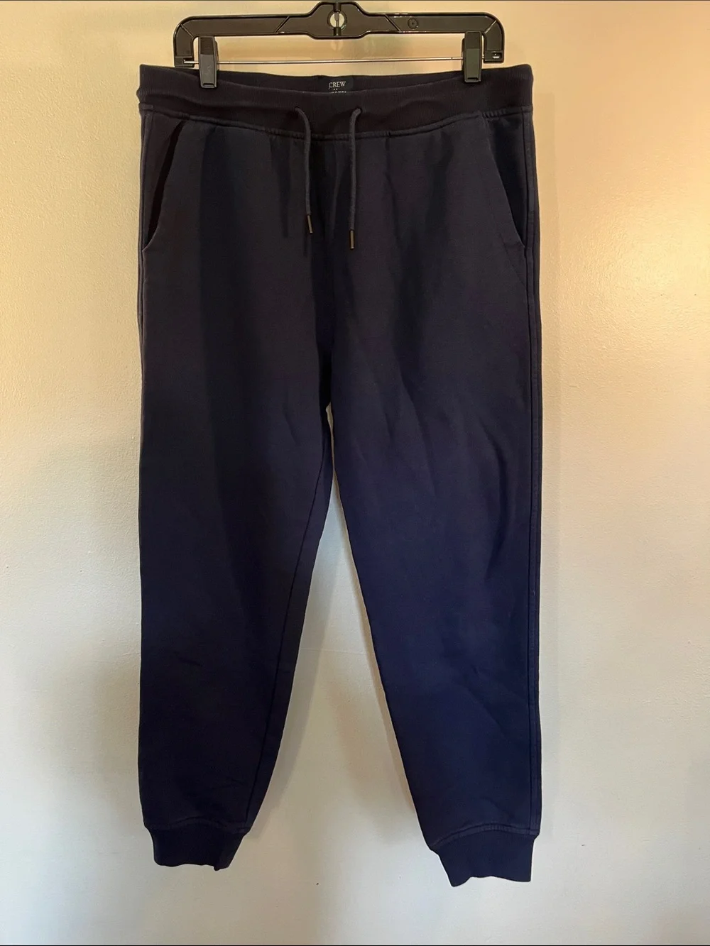 J. Crew Dark Navy Drawstring Joggers